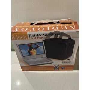 Audiovox 8” Portable Wide Screen DVD Player